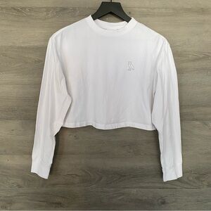 OVO Cropped Long Sleeve Tee